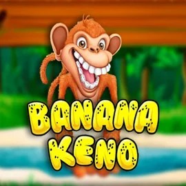 Banana Keno slot logo by Caleta Gaming at Ginja CasinoBanana Keno