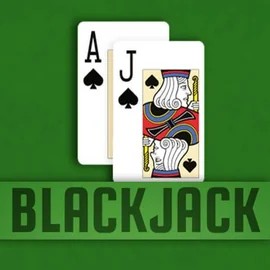 Blackjack (Relax Gaming) slot logo by Relax Gaming at Ginja Casino