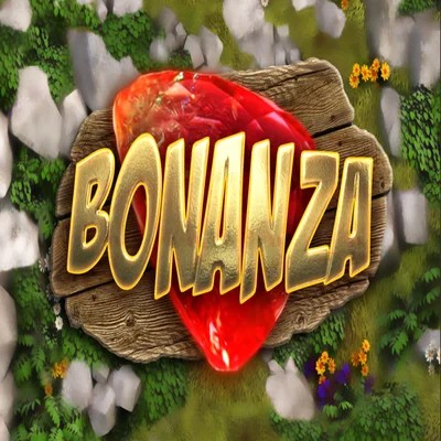 Bonanza slot logo by Big Time Gaming at Ginja CasinoBonanza