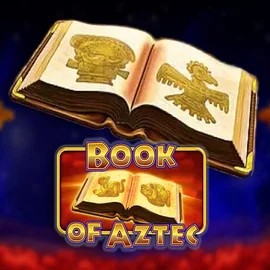Logo of Book of Aztec from Amatic Industries at Ginja Casino