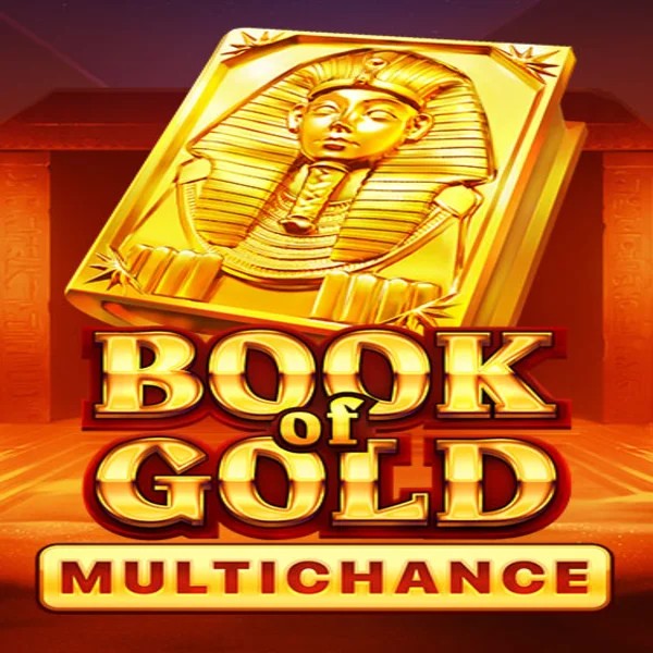 Book of Gold Multichance slot icon by Playson, available at Ginja Casino