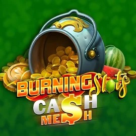Burning Slots Cash Mesh slot logo by BF Games at Ginja CasinoBurning Slots Cash Mesh