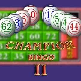 Champion Bingo II slot logo by FBM at Ginja CasinoChampion Bingo II