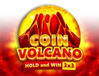 Logo of Coin Volcano from 3 Oaks Gaming at Ginja Casino