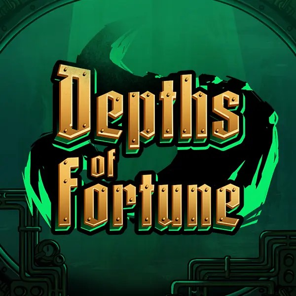 Logo of Depths of Fortune from AvatarUX Studios at Ginja Casino