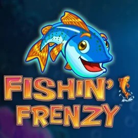 Fishin Frenzy slot logo by Blueprint Gaming at Ginja CasinoFishin Frenzy