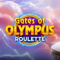 Gates of Olympus Roulette logo by Pragmatic Play Ginja Casino