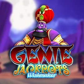 Genie Jackpots Wishmaker logo by Blueprint Gaming at Ginja CasinoGenie Jackpots Wishmaker
