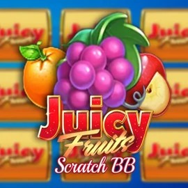 Juicy Fruits Scratch BB slot logo by Barbara Bang at Ginja CasinoJuicy Fruits Scratch BB