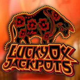 Lucky Ox Jackpots logo – Jackpots by Rival at Ginja Casino