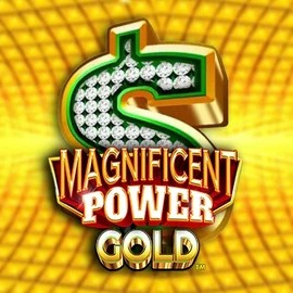 Magnificent Power Gold slot logo by Oros Gaming at Ginja Casino