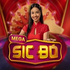 Mega Sic Bo logo by Pragmatic Play at Ginja Casino