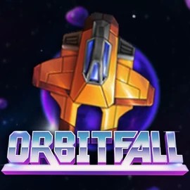 Logo of Orbitfall from ELK Studios at Ginja Casino