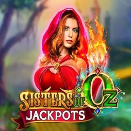 Sisters Of Oz Jackpots online game logo by Triple Edge Studios on ginja-casino.eu.com