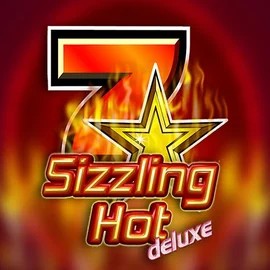 Sizzling Hot Deluxe logo – Slots by Novomatic at Ginja Casino