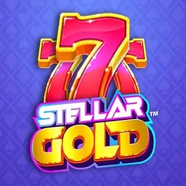 Stellar Gold logo – Slots by Snowborn Games at Ginja Casino