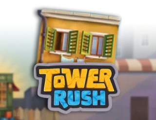 Logo of Tower Rush from Galaxsys at Ginja Casino