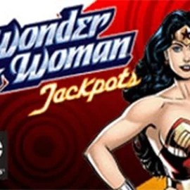 Official Jackpots logo: Wonder Woman Jackpots by Amaya at Ginja Casino